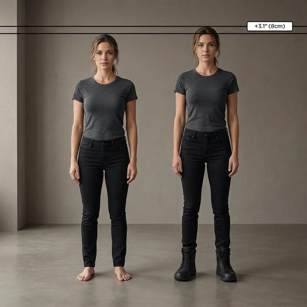 Height Raising Shoes +3.1" | Block