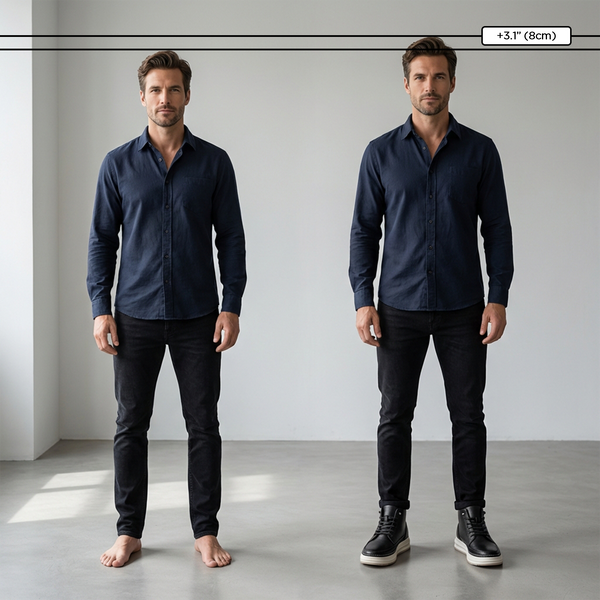 Height Raising Shoes +3.1" | Elrik