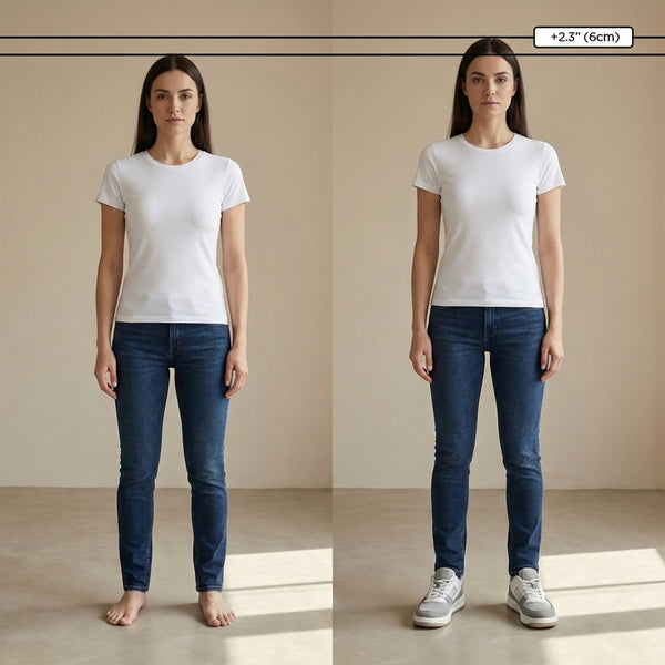 Height Raising Shoes +2.3" | Lexan