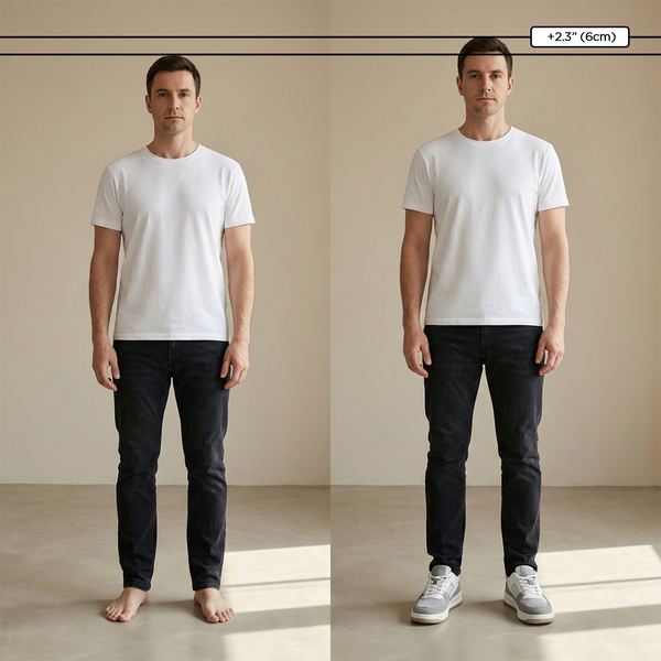 Height Raising Shoes +2.3" | Lexan