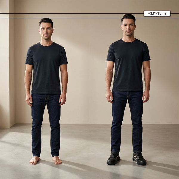 Height Raising Shoes +3.1" | Nelon