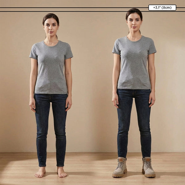 Height Raising Shoes +3.1" | North