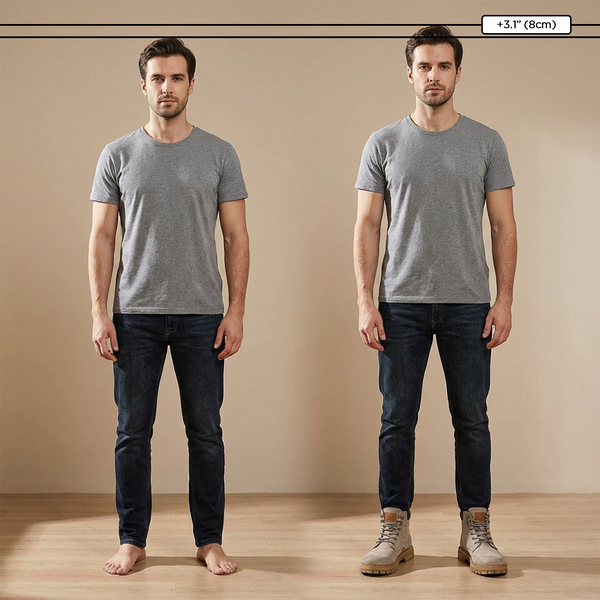 Height Raising Shoes +3.1" | North