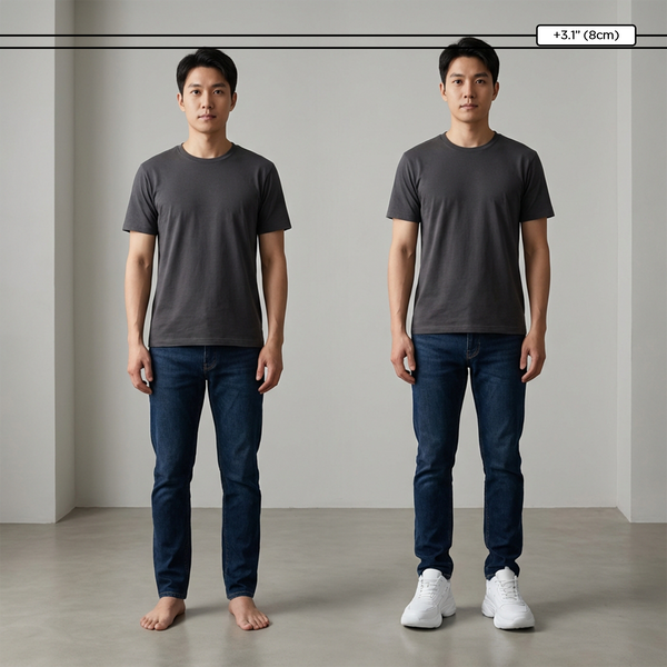 Height Raising Shoes +3.1" | Ansel