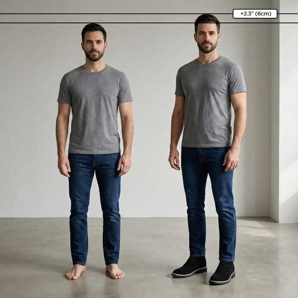 Height Raising Shoes +2.3" | Caro