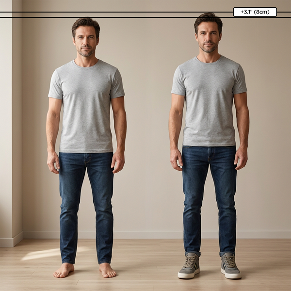 Height Raising Shoes +3.1" | Koren