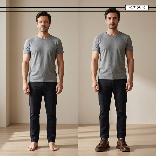 Height Raising Shoes +2.3" | Narel