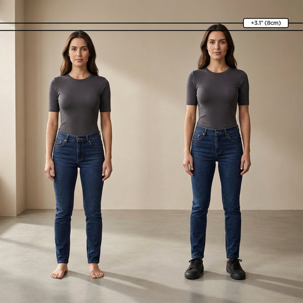 Height Raising Shoes +3.1" | Nelon